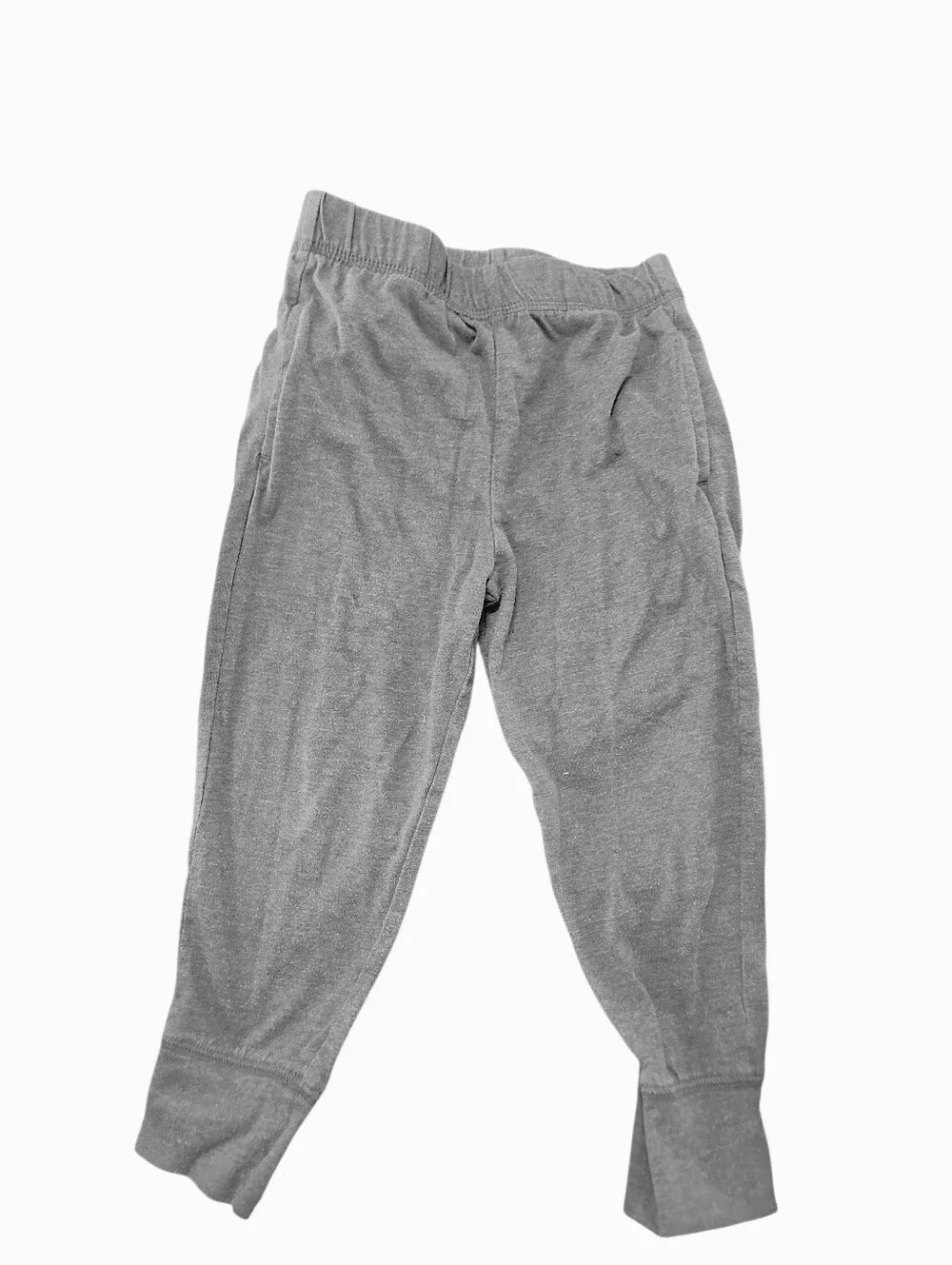 Charcoal Grey Kids Jogger Pants Comfortable Everyday Bottoms Size 3t Garanimals